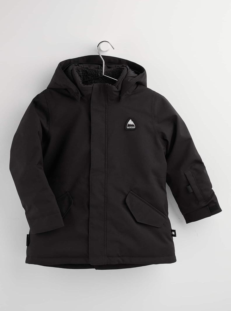 Burton 2L Parka Snowboardjacke Kinder Schwarz | 645-DBPKZU