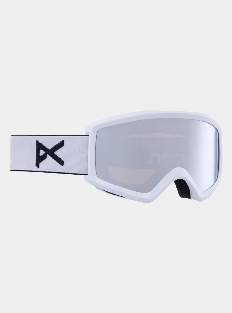 Burton Anon Helix 2.0 Goggles + Bonus Lens Skibrillen Damen Weiß Silber | 615-AVKJEG