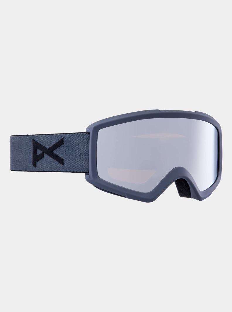Burton Anon Helix 2.0 Goggles + Bonus Lens Skibrillen Herren Silber | 835-ZXKQCR