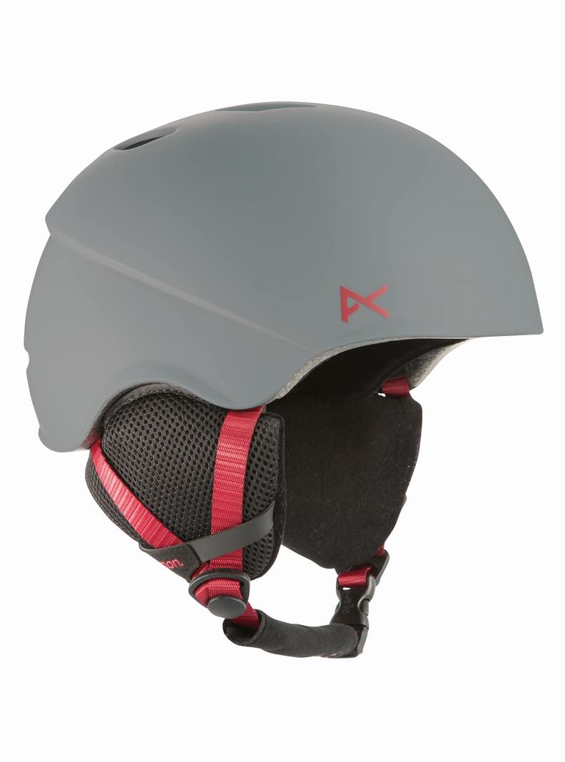 Burton Anon Helo - Round Fit Skihelm Herren Grau | 085-GOJZNL