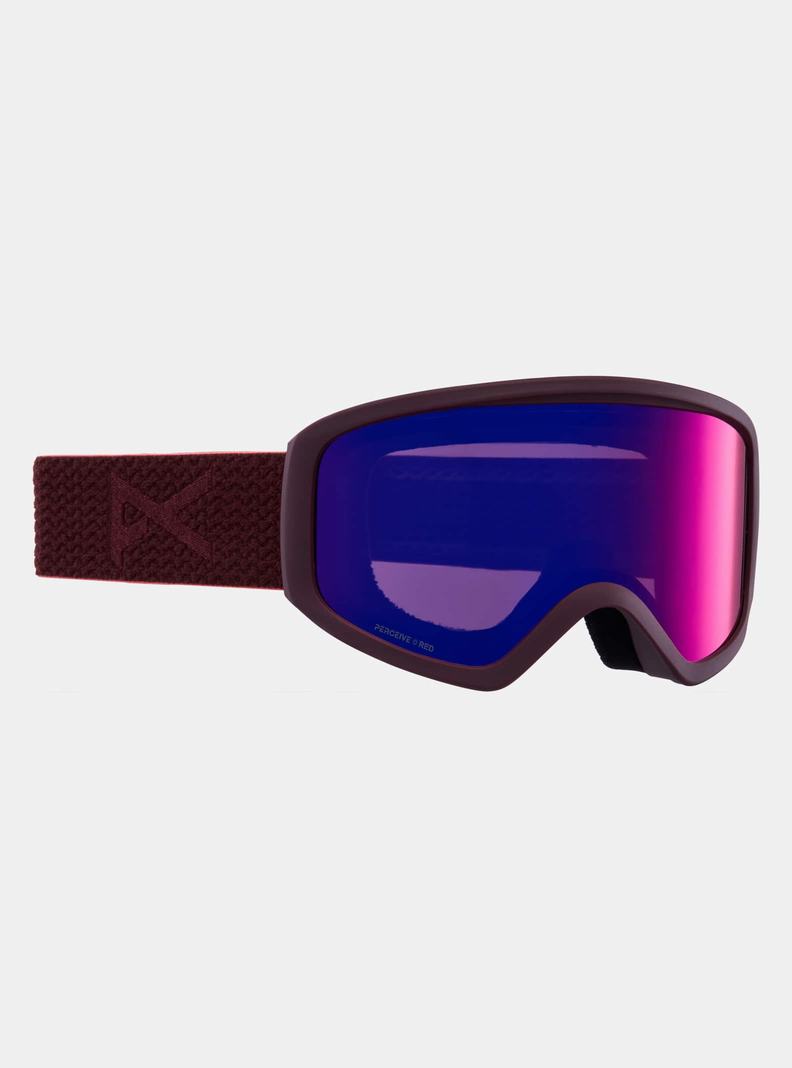 Burton Anon Insight Goggles + Bonus Lens Skibrillen Damen Orange Rot | 741-VQXZSA