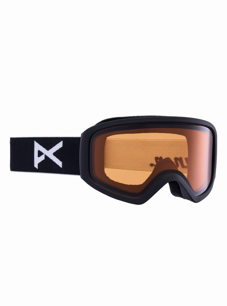 Burton Anon Insight Goggles (Non-Mirror) Skibrillen Damen Schwarz | 932-WYGKEP