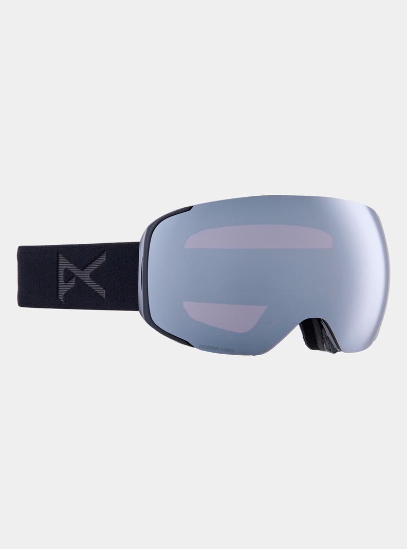 Burton Anon M2 Goggles + Bonus Lens + MFI® Face Mask Skibrillen Damen Orange Schwarz Lila | 382-LNTBHG