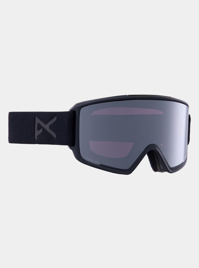 Burton Anon M3 Goggles + Bonus Lens + MFI® Face Mask Skibrillen Damen Orange Schwarz Lila | 409-ZCBEJI