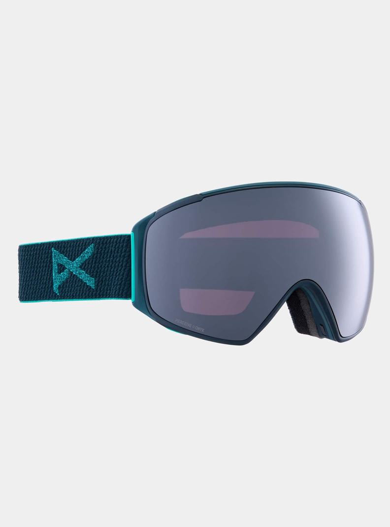Burton Anon M4S Goggles (Toric) + Bonus Lens + MFI® Face Mask Skibrillen Damen Orange Schwarz Lila | 986-GWVNPE