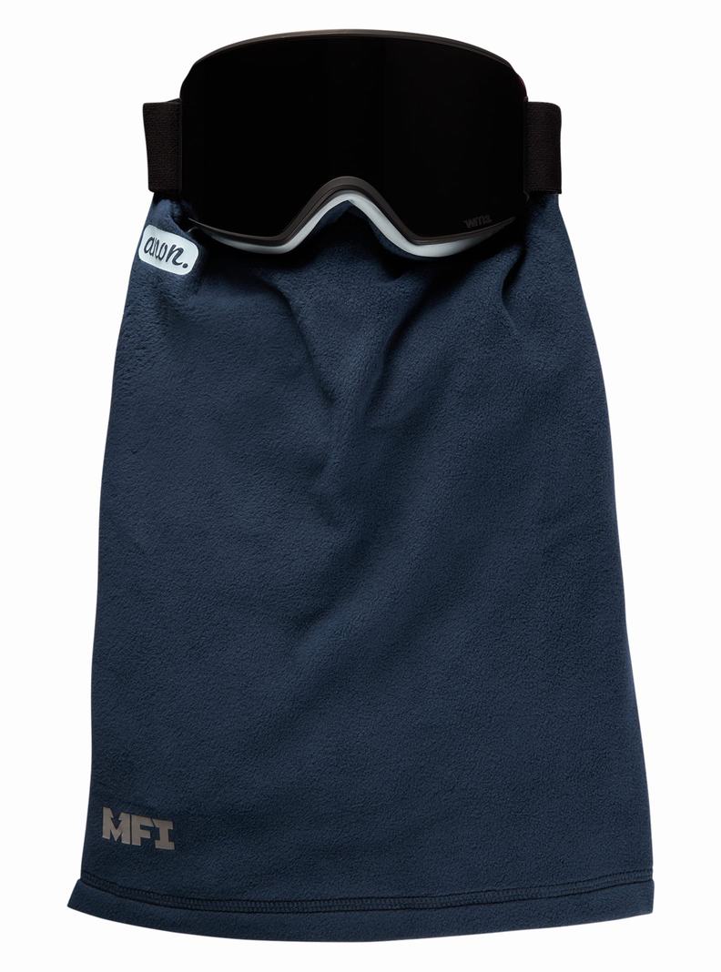 Burton Anon MFI® Microfur Neck Warmer Neckwarmer Damen Navy | 261-NXLSQO