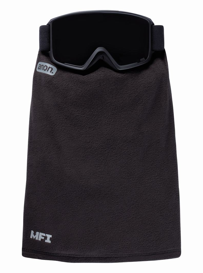 Burton Anon MFI® Microfur Neck Warmer Skimasken Herren Schwarz | 354-CNXZET