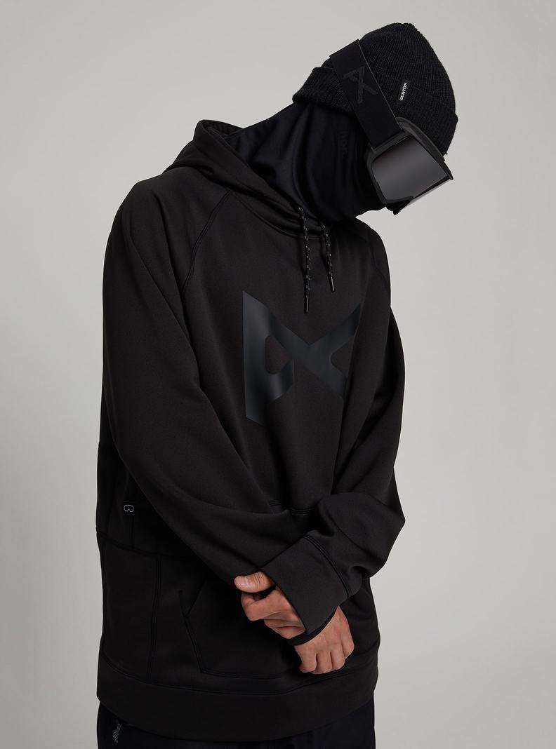 Burton Anon MFI® Pullover Hoodie Herren Schwarz | 527-NEYPQA