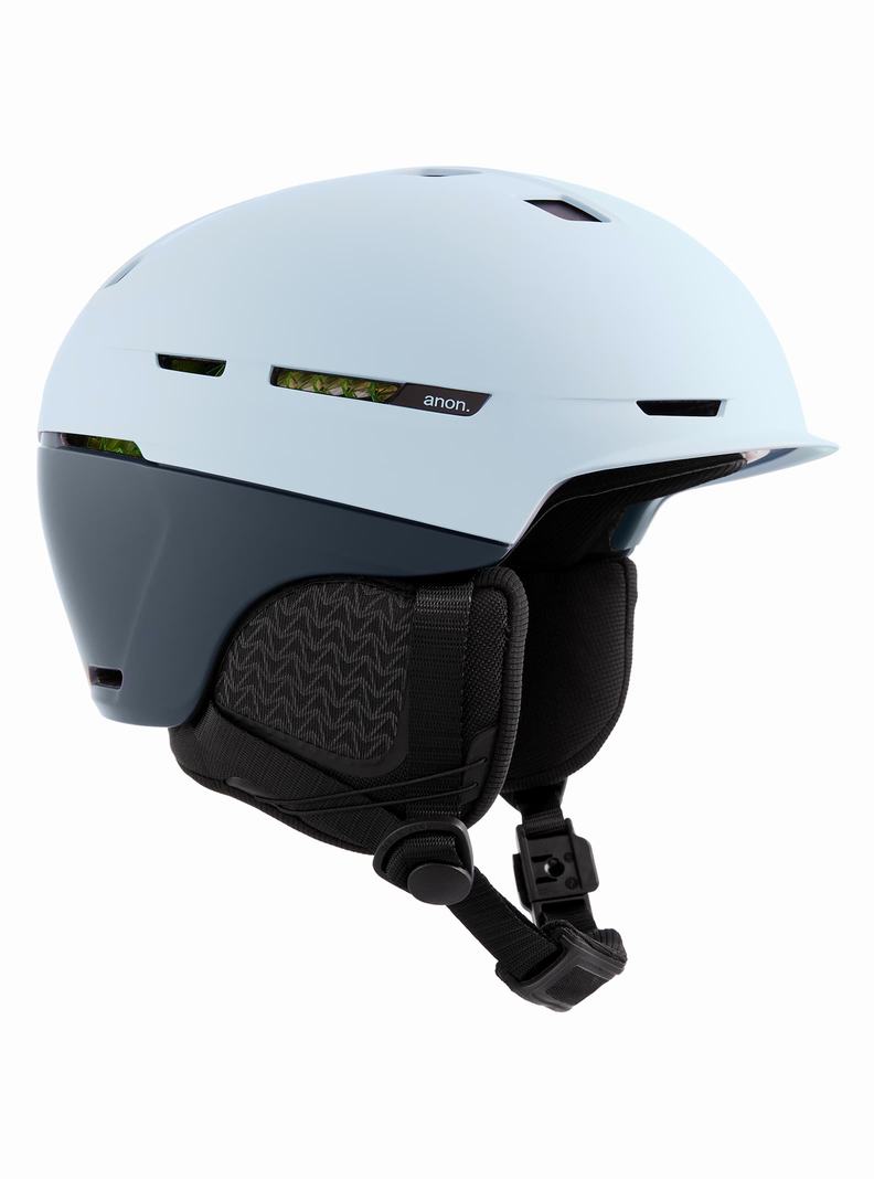 Burton Anon Merak WaveCel Skihelm Herren Blau | 983-ZCMOLB