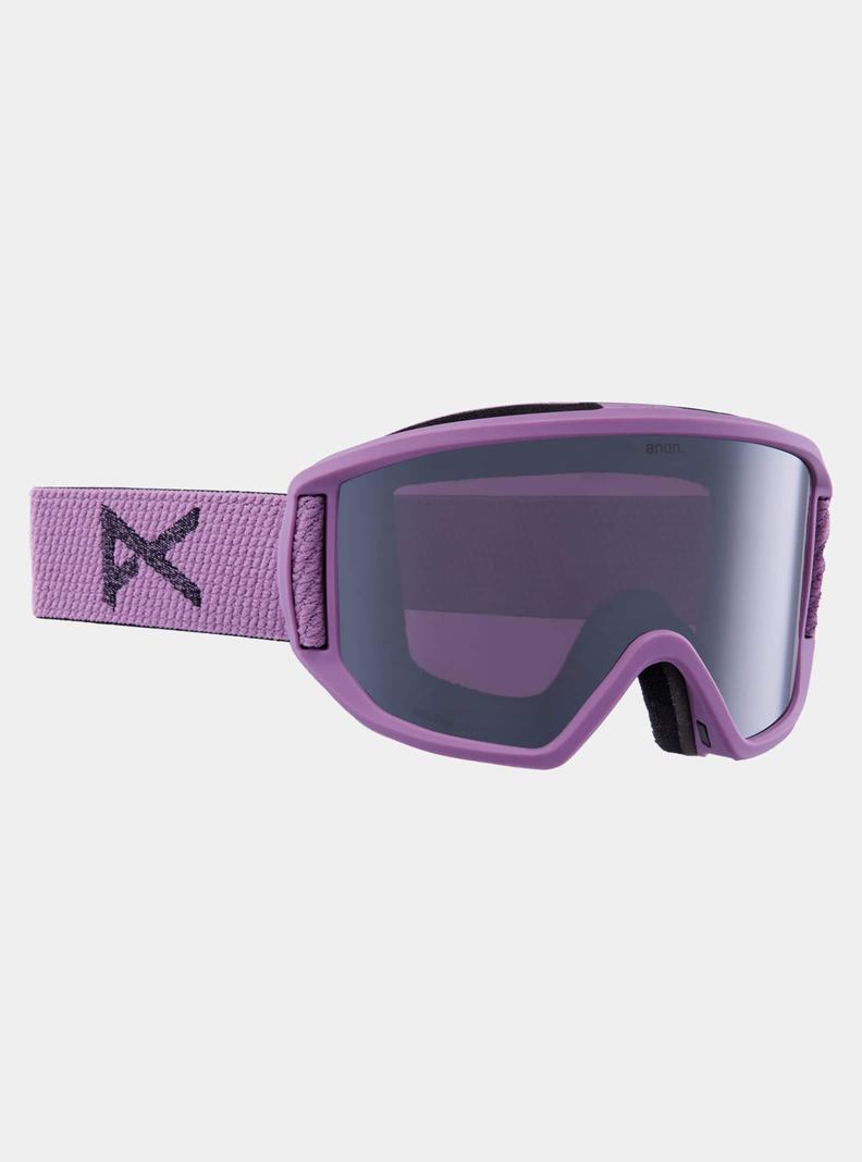 Burton Anon Relapse Goggles + Bonus Lens Skibrillen Herren Lila Orange Schwarz | 068-JIZOAG
