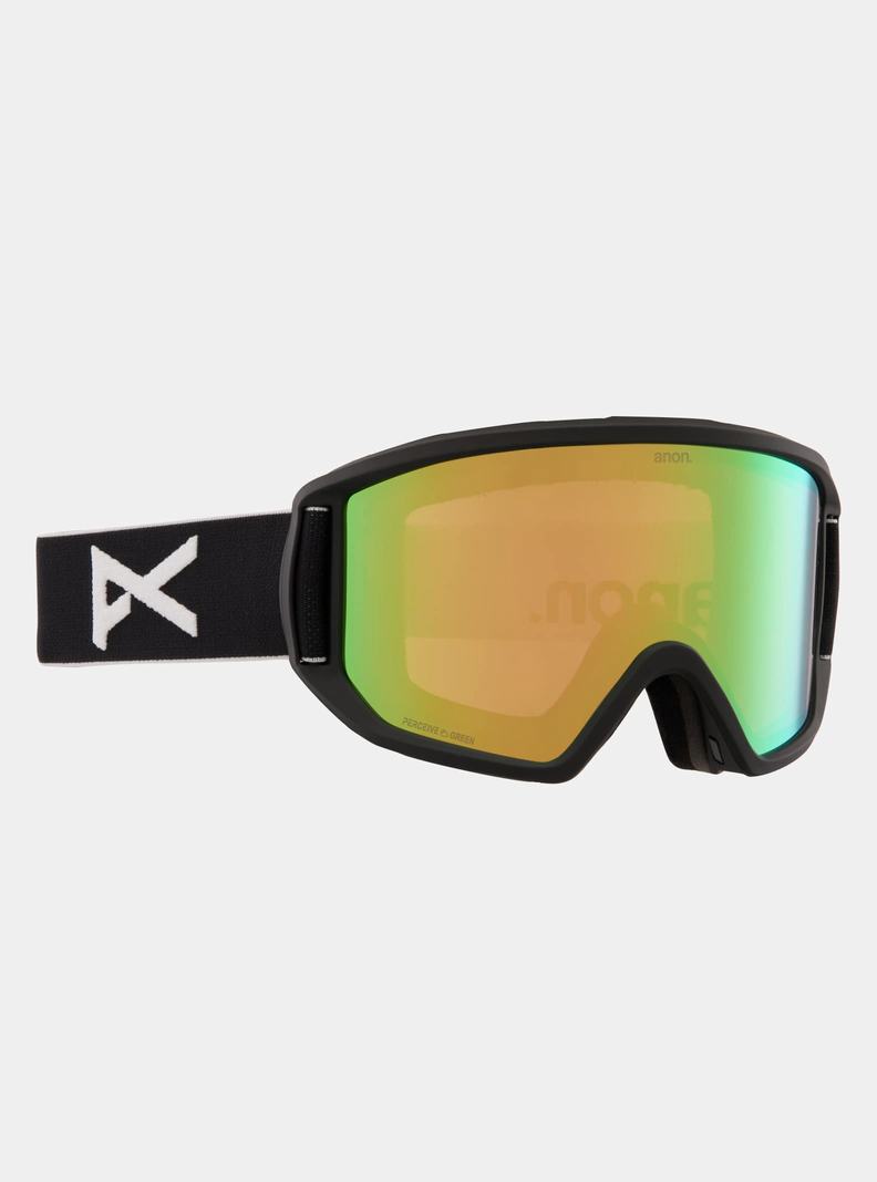 Burton Anon Relapse Goggles + Bonus Lens Skibrillen Damen Schwarz Grün | 960-GKZASJ