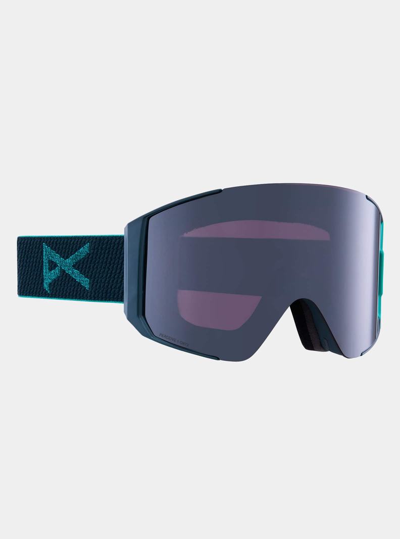 Burton Anon Sync Goggles + Bonus Lens Skibrillen Herren Orange Schwarz Lila | 735-DRPHWX