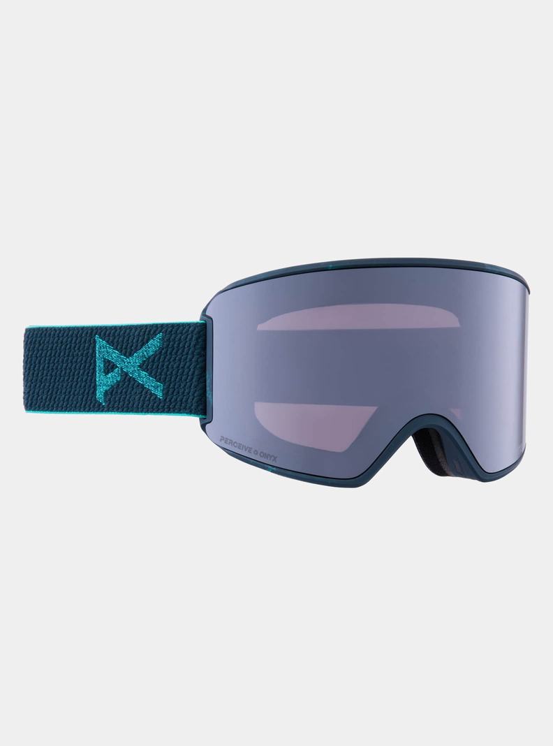 Burton Anon WM3 Low Bridge Fit Goggles + Bonus Lens + MFI® Face Mask Skibrillen Herren Orange Schwarz Lila | 932-CTJGDX