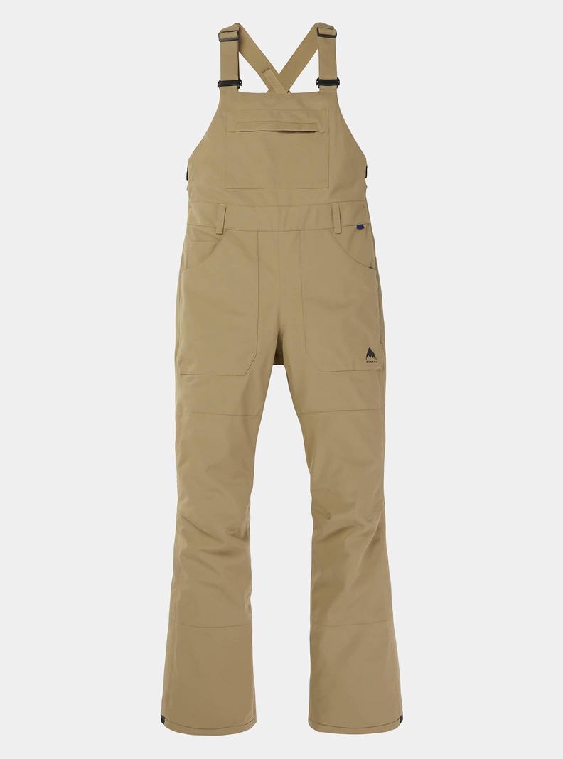 Burton Avalon 2L Latzhose Damen Khaki | 534-OQFVTX