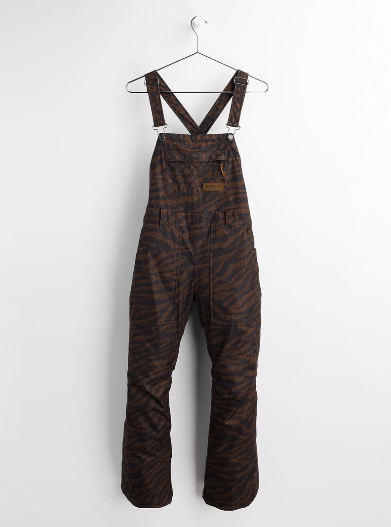 Burton Avalon - Hohe Latzhose Damen Grau | 716-SNGQHT