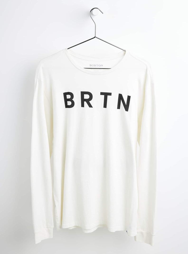 Burton BRTN Long Sleeve T-Shirts Herren Weiß | 734-KDCEBQ
