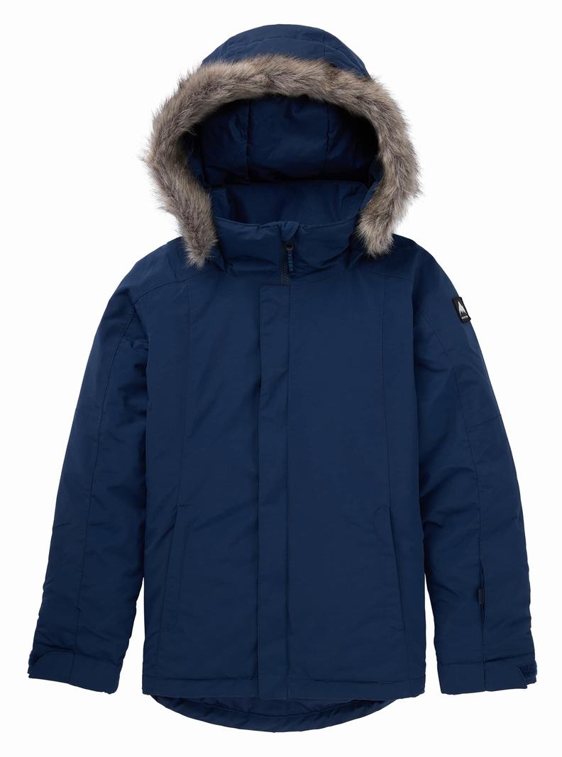 Burton Bennett Snowboardjacke Kinder Blau | 782-TZJNHD