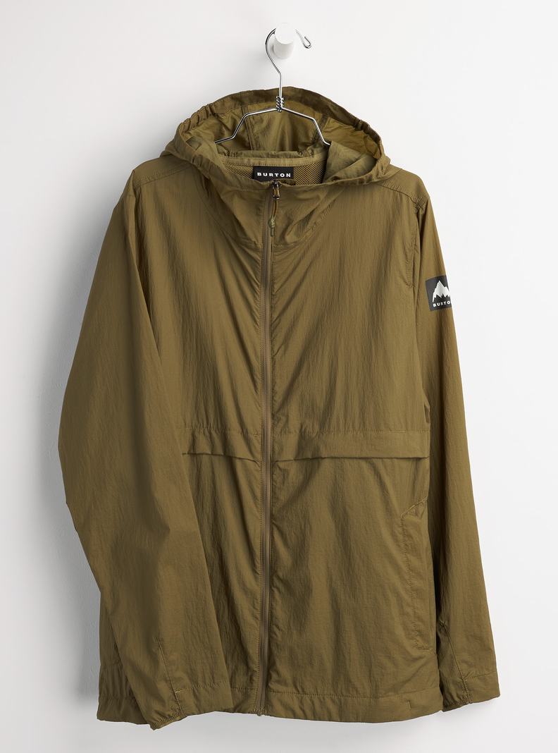 Burton Breezerite Snowboardjacke Damen Olivgrün | 162-WCBZFU