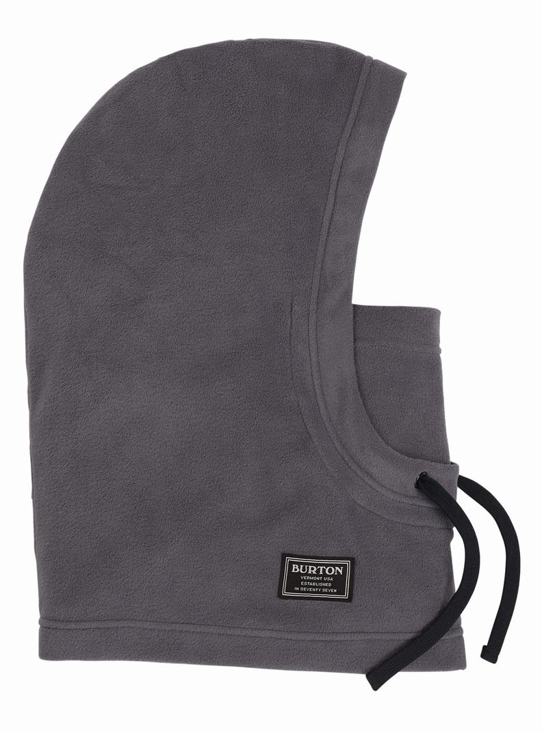 Burton Burke Hood Skimasken Herren Grau | 806-LQNVEK