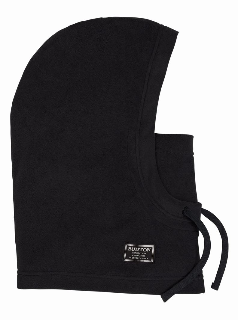 Burton Burke Hood Skimasken Herren Schwarz | 963-YHQVIP