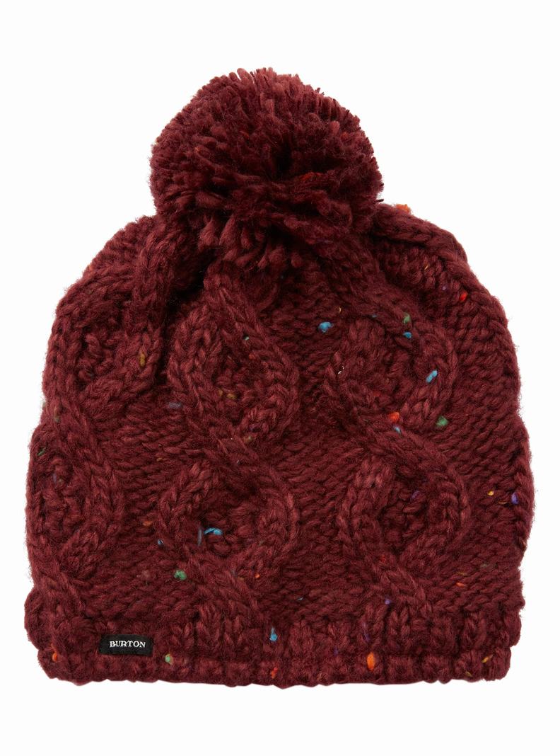 Burton Chloe Mütze Kinder Bordeaux | 976-LBCAXE