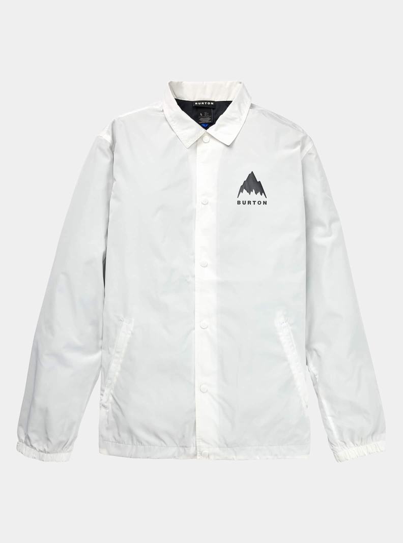 Burton Coaches Snowboardjacke Herren Weiß | 458-UPWLTM