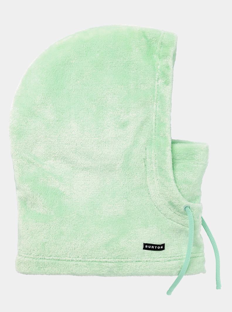 Burton Cora Hood Skimasken Damen Grün | 531-FNVPXY