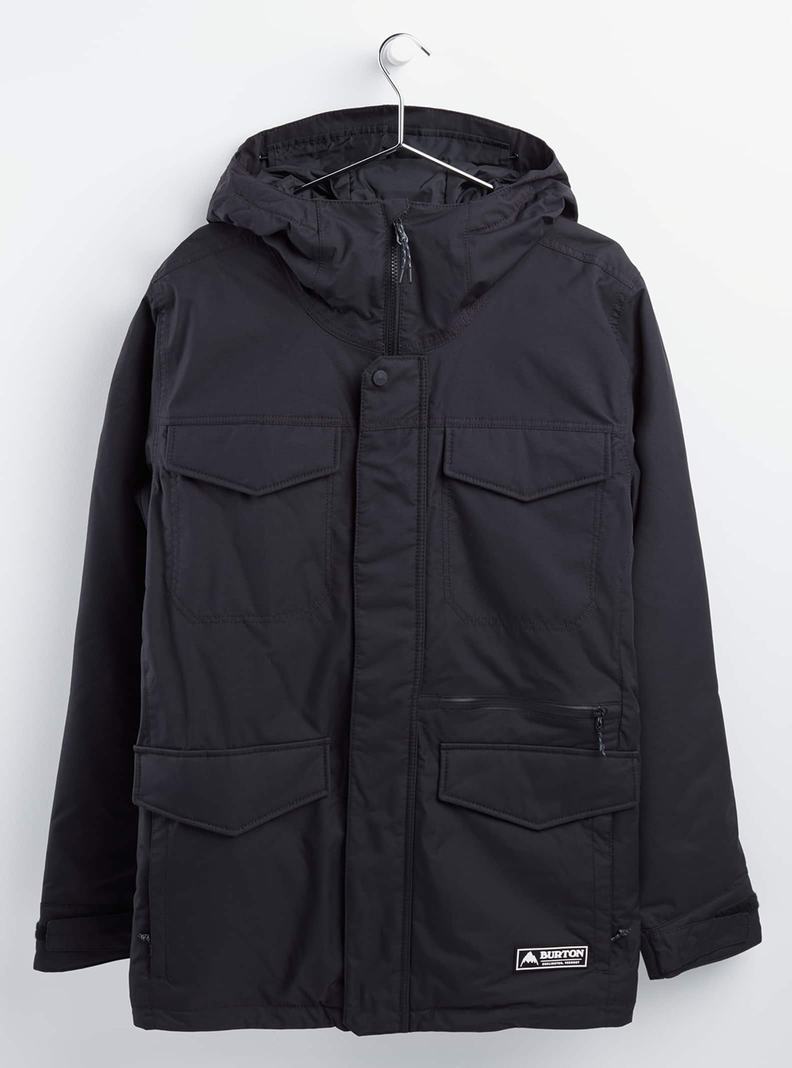 Burton Covert 2L Snowboardjacke Herren Schwarz | 526-FWOZND
