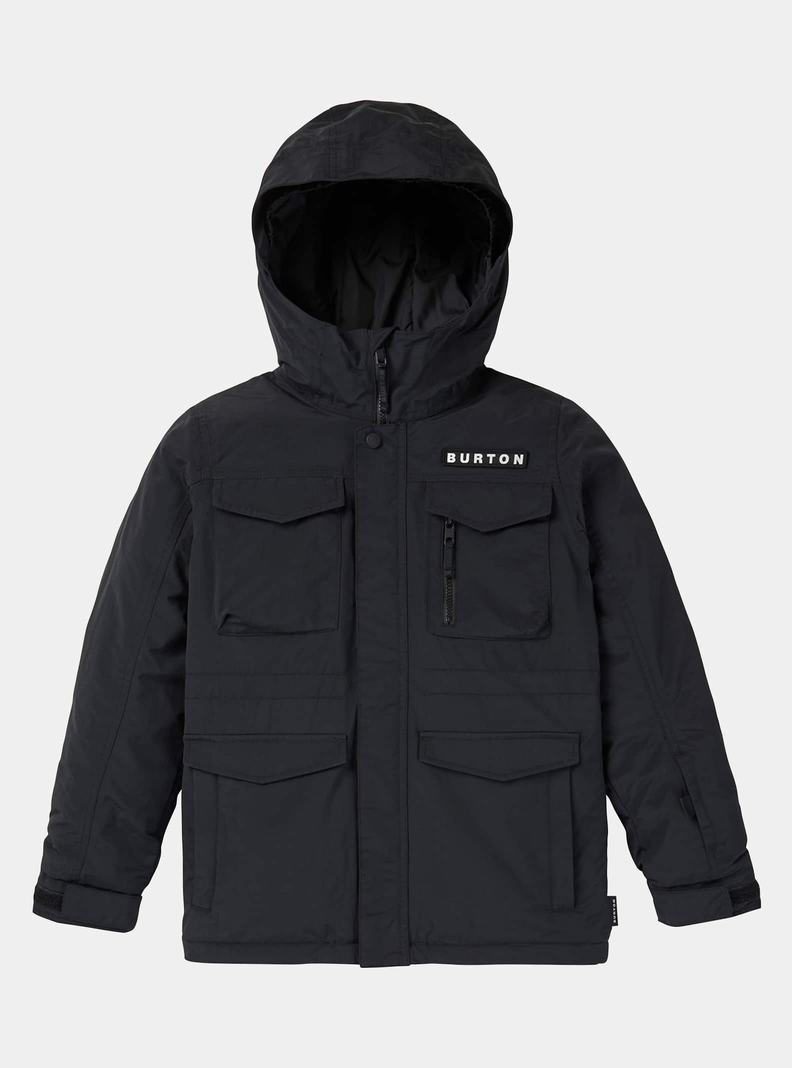 Burton Covert 2L Snowboardjacke Kinder Schwarz | 520-SMQVJW