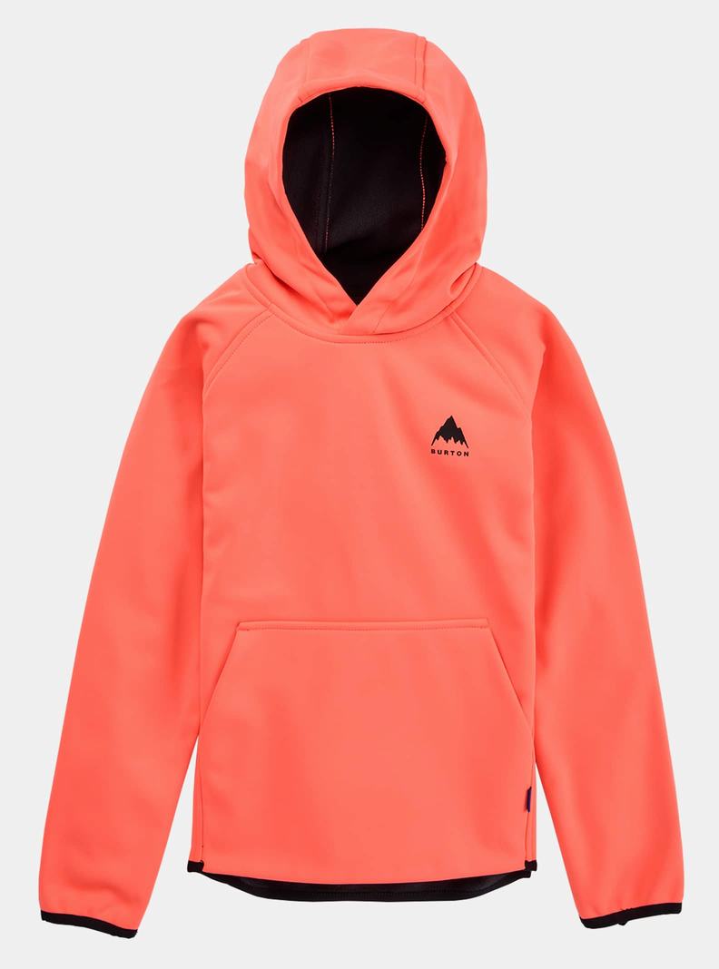 Burton Crown Weatherproof Pullover Fleece Sweatshirts Kinder Orange | 054-QYMISK