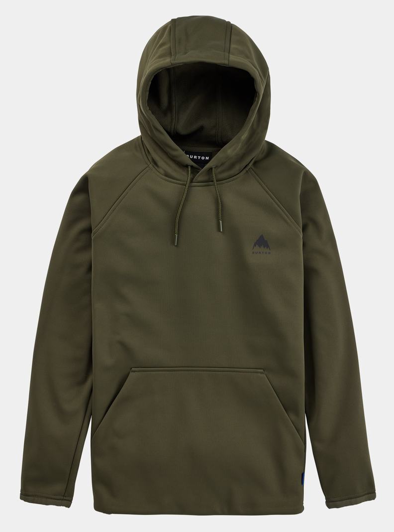Burton Crown Weatherproof Pullover Fleece Sweatshirts Damen Tiefesgrün | 947-JMPSXE