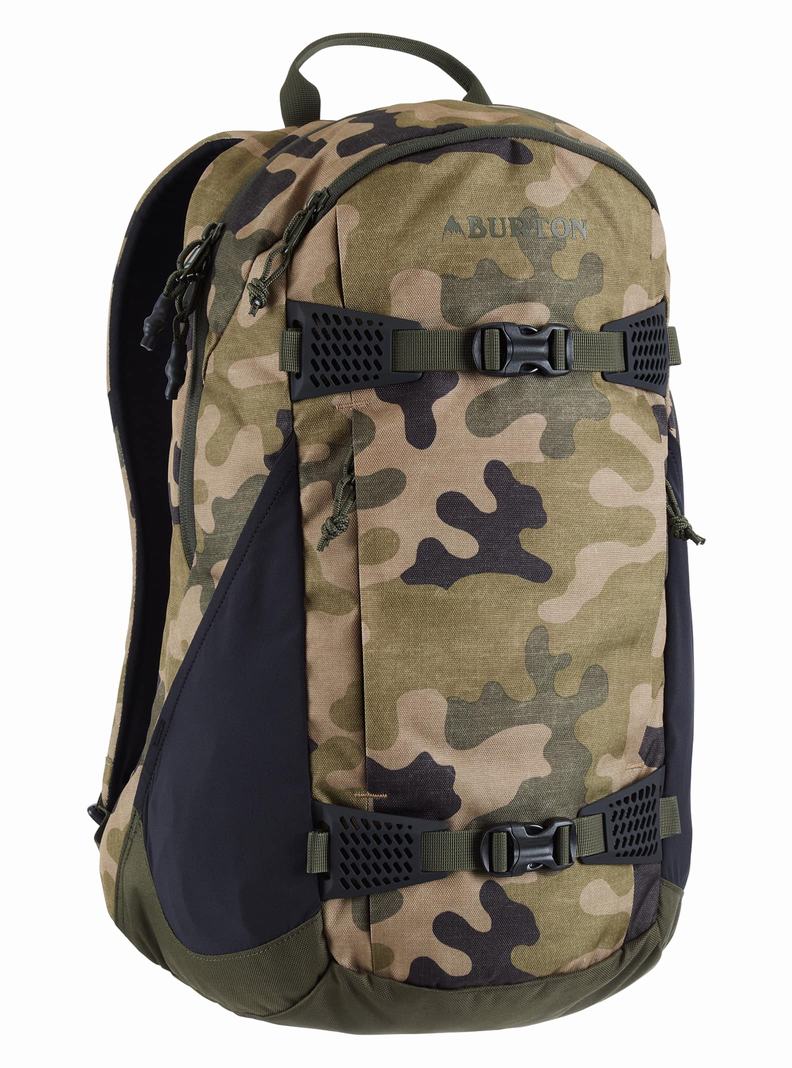 Burton Day Hiker 25L Rucksack Unisex Olivgrün Camouflage | 354-QBKZEM