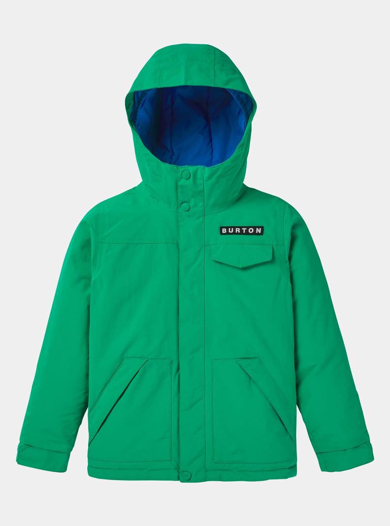 Burton Dugout 2L Snowboardjacke Kinder Grün | 602-WCBDRI