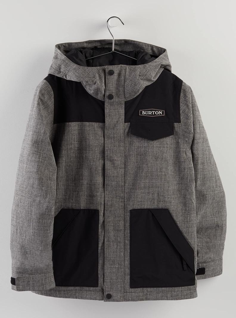 Burton Dugout 2L Snowboardjacke Kinder Grau | 761-BUOJYH