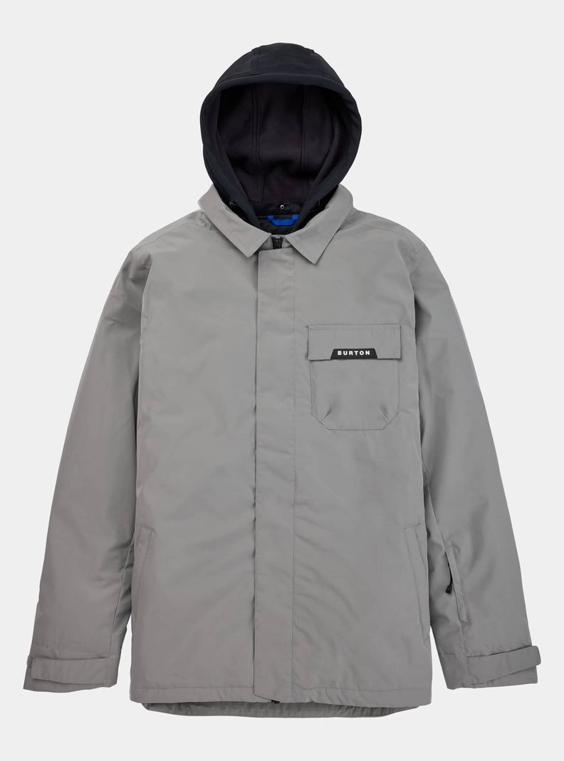 Burton Dunmore 2L Snowboardjacke Herren Grau | 684-UVSEFQ