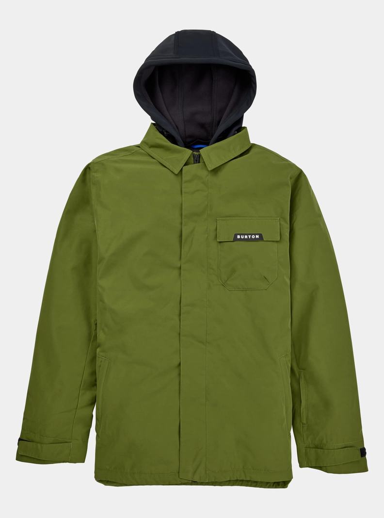 Burton Dunmore 2L Snowboardjacke Herren Grün | 726-GYBWZX