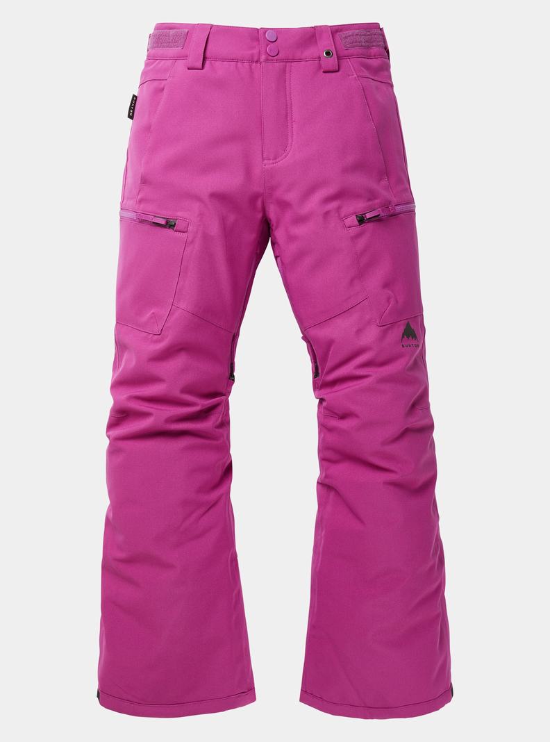 Burton Elite 2L Cargo Snowboardhose Kinder Lila | 130-TWXQPU