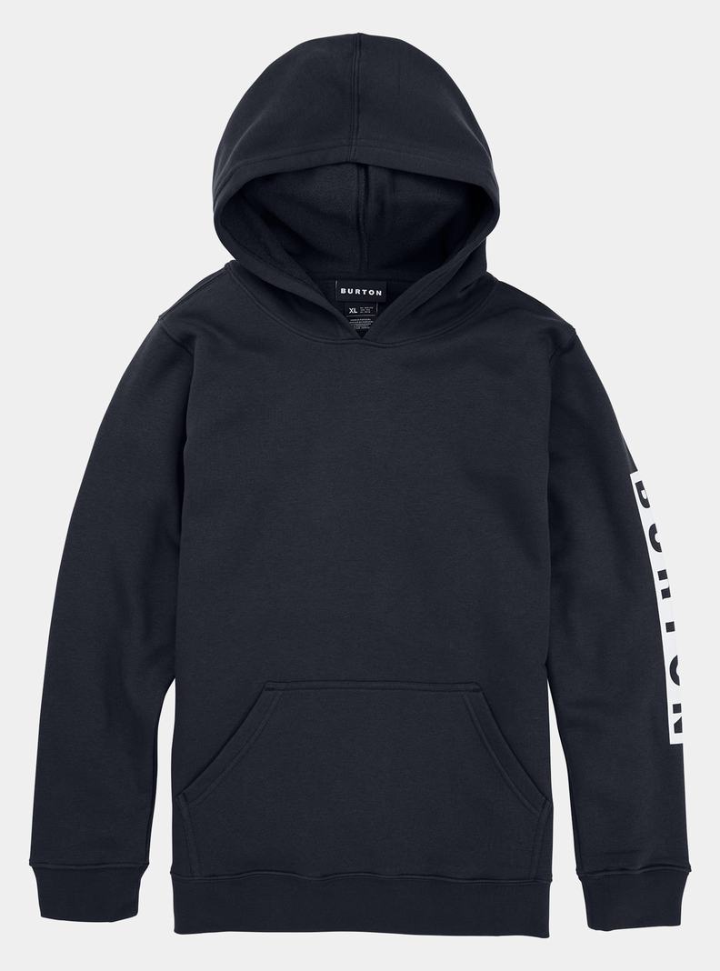 Burton Elite Pullover Hoodie Kinder Schwarz | 130-SGHLNJ