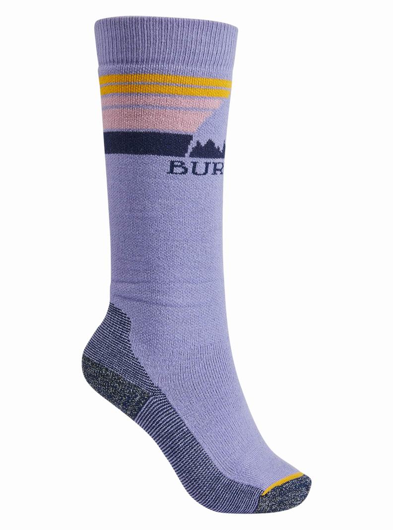 Burton Emblem Midweight Socken Kinder Lila | 520-CLGFRE
