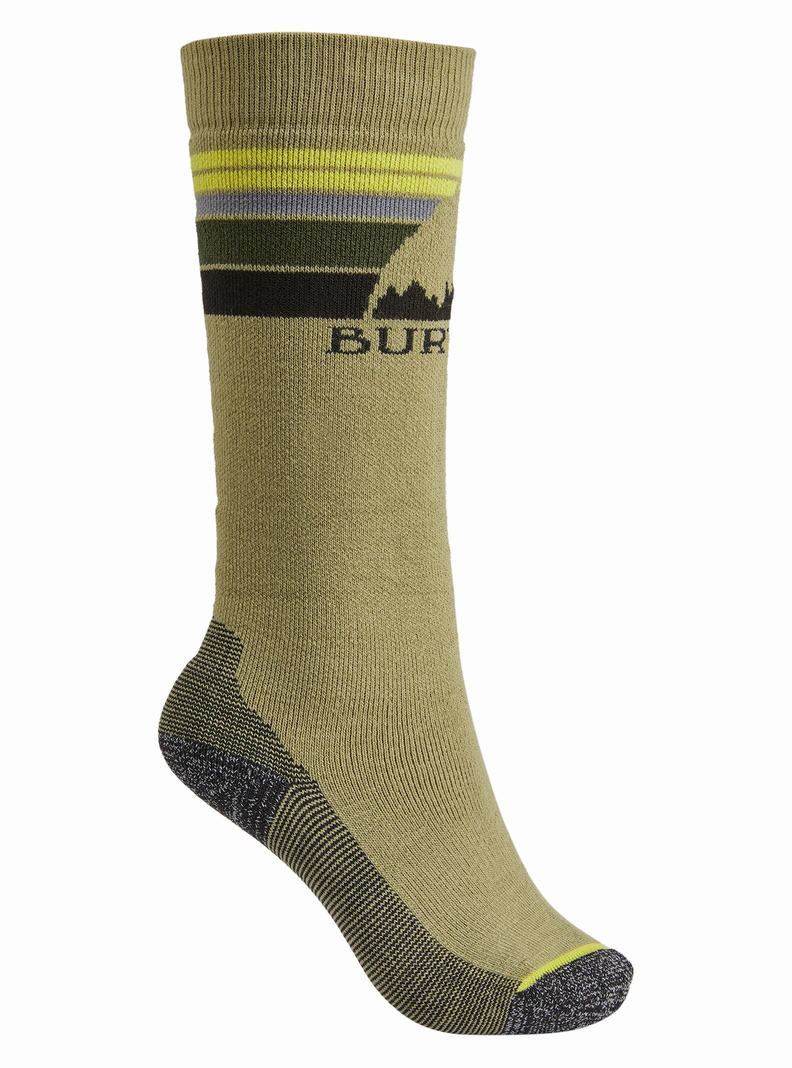 Burton Emblem Midweight Socken Kinder Olivgrün | 129-WGQEXJ
