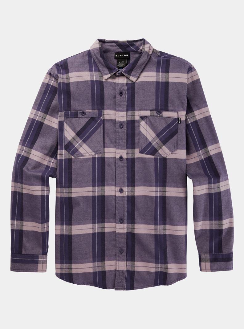 Burton Favorite Long Sleeve Flannel Hemd Herren Lila | 609-CPOLJX