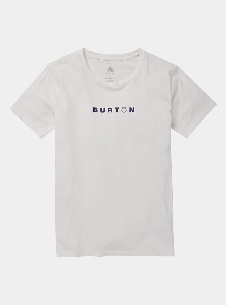 Burton Feelgood Kurzes Sleeve T-Shirts Damen Weiß | 965-ABYGTO