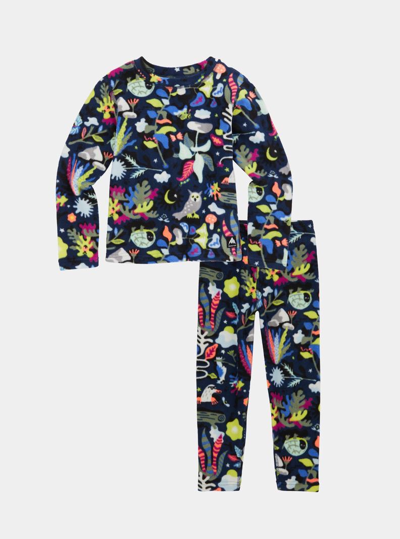 Burton Fleece Base Layer Set Funktionswäsche Kinder Mehrfarbig | 384-HTOXYE