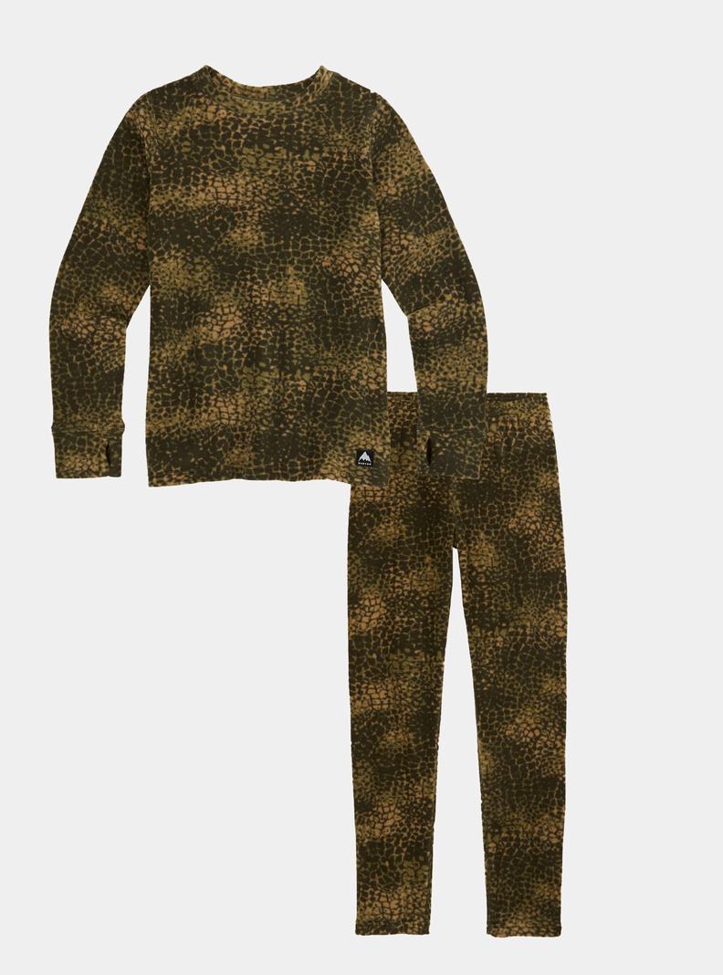Burton Fleece Base Layer Set Funktionswäsche Kinder Camouflage | 954-DEZFKO