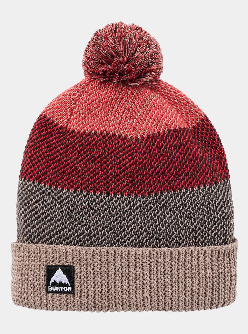 Burton Fleece-Gefütterte Pom Mütze Kinder Khaki | 016-AJNEIY