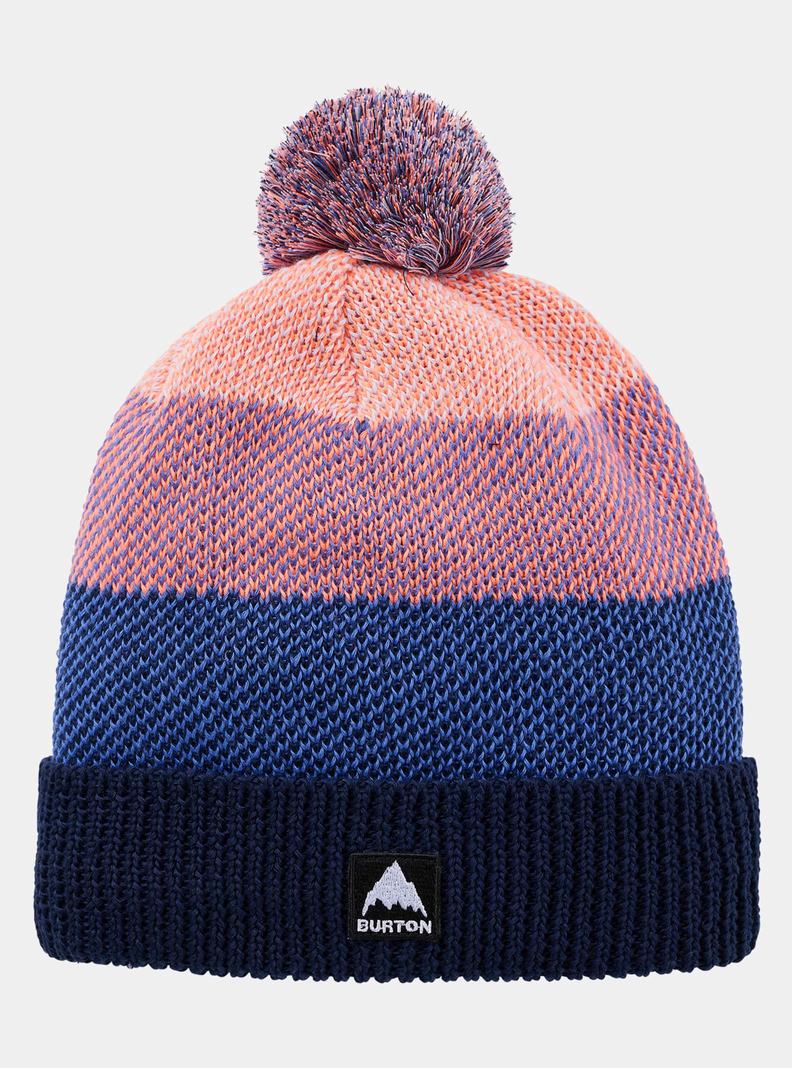 Burton Fleece-Gefütterte Pom Mütze Kinder Blau | 918-UGXEYK