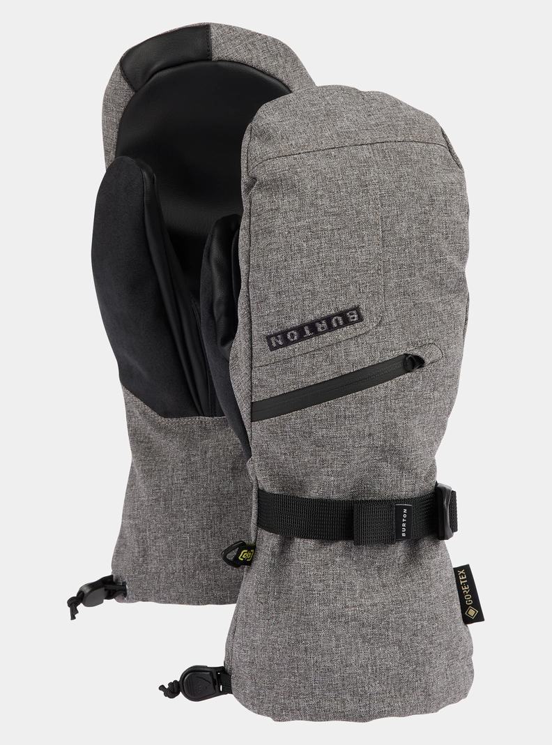 Burton GORE-TEX Fäustlinge Herren Grau | 921-PISCAG