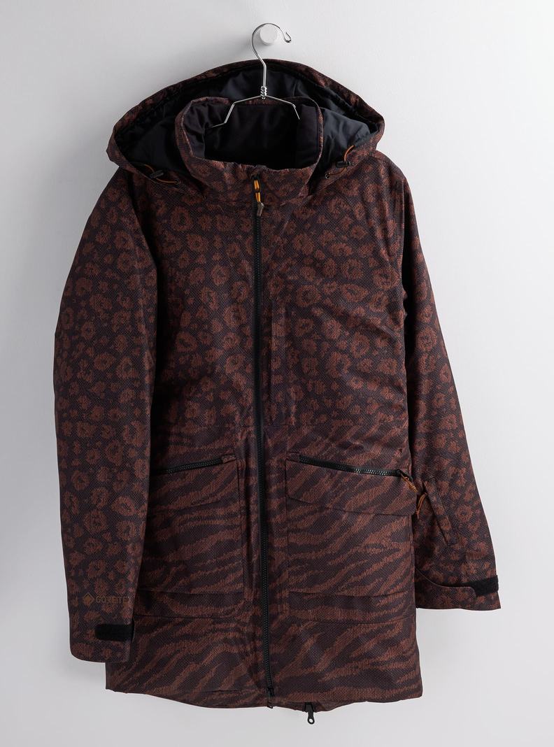 Burton GORE-TEX Treeline Snowboardjacke Damen Grau | 687-SITHFC