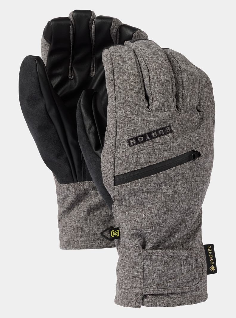 Burton GORE-TEX Under Skihandschuhe Herren Grau | 296-CHWXLJ