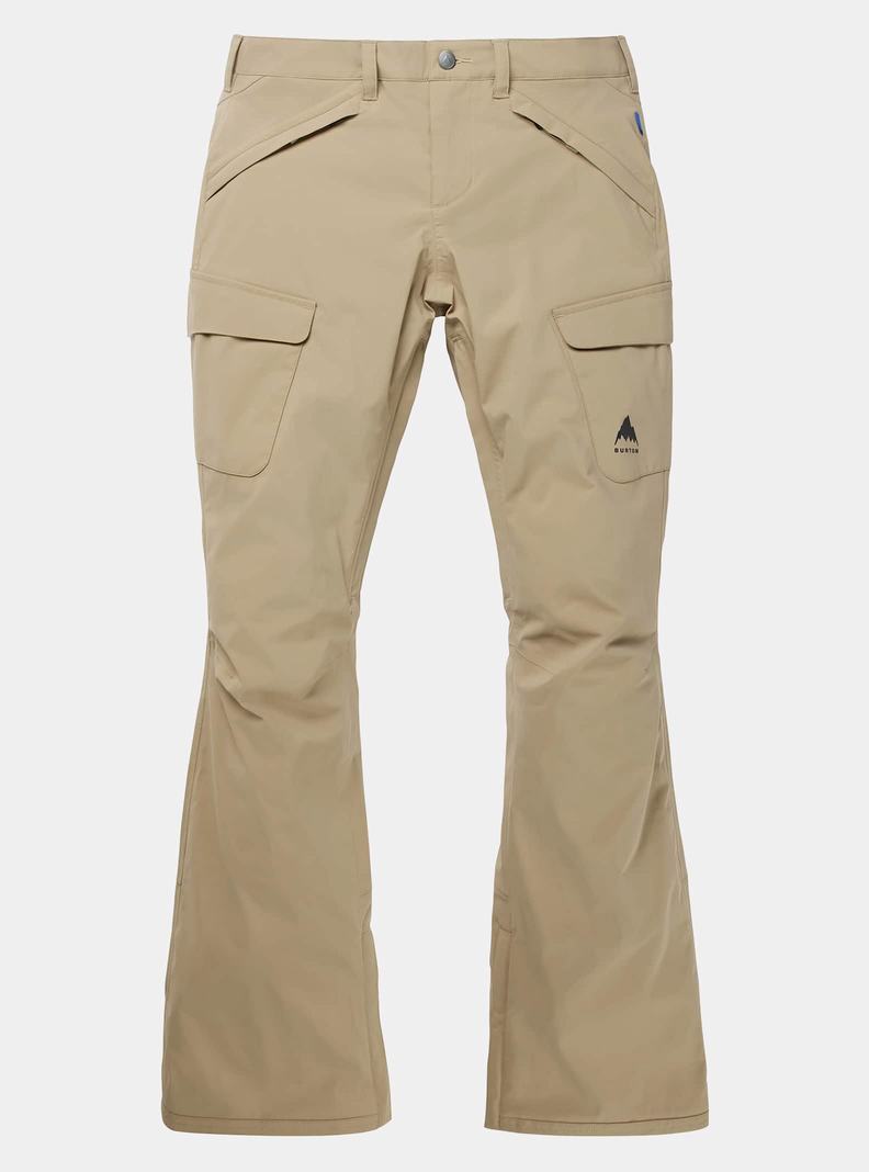 Burton Gloria GORE-TEX 2L (Kurzes) Snowboardhose Damen Khaki | 259-JEFTPY